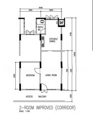 Blk 508 Ang Mo Kio Avenue 8 (Ang Mo Kio), HDB 2 Rooms #566554711